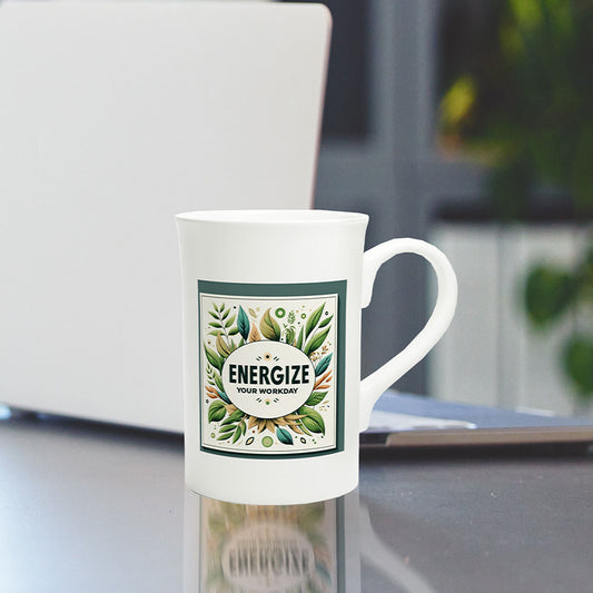 Energize Your Day -  Eco-Friendly Office Mug