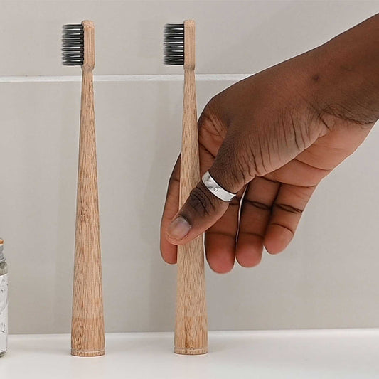 Stand Tall Bamboo Toothbrush - Eco Smile Revolution